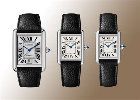 cartier tank strap sizes.